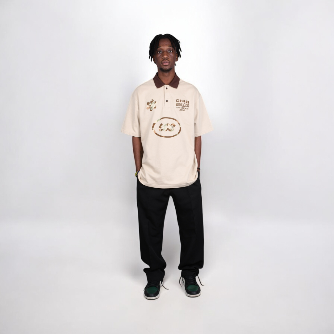 Bigloco Camo Conference Polo Shirt