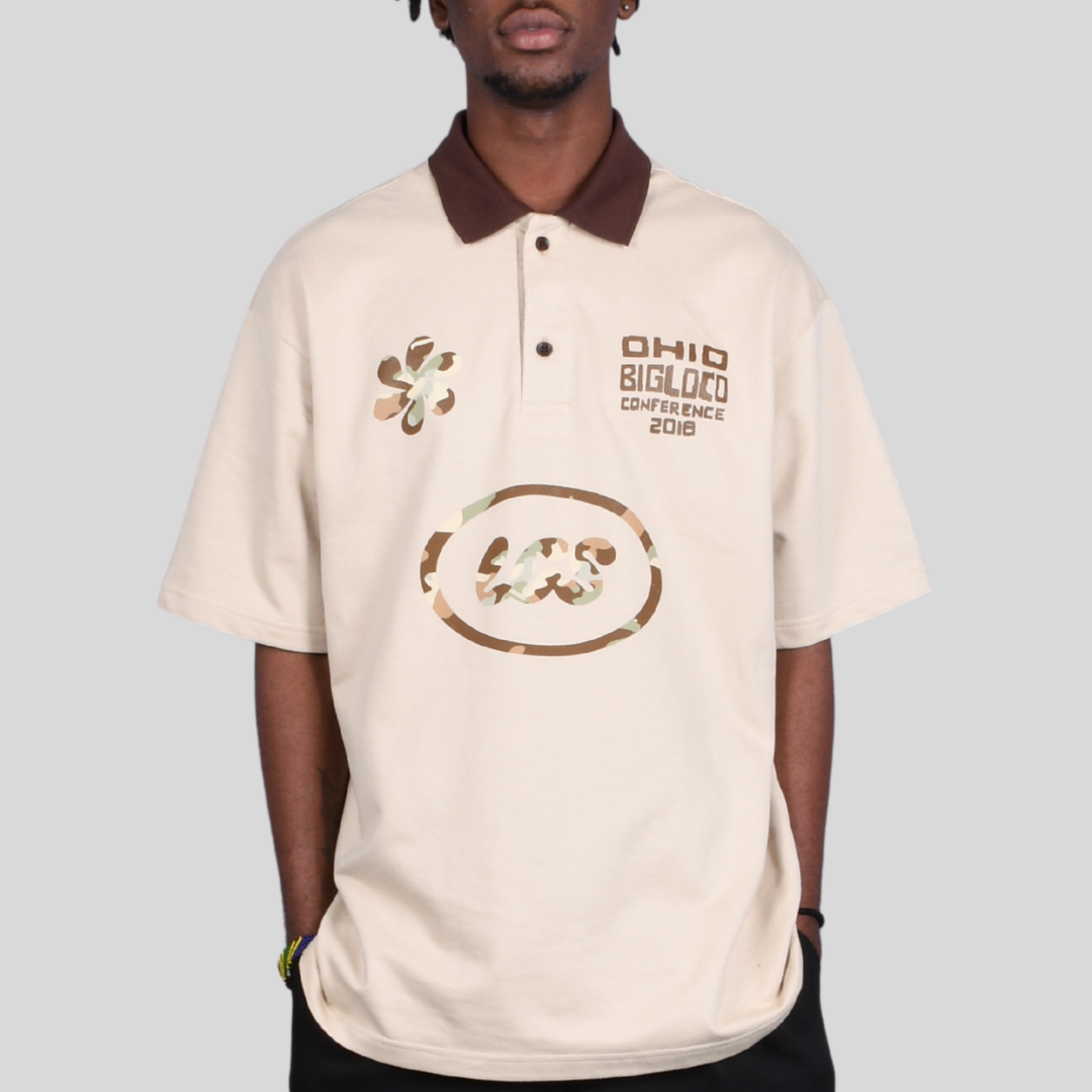 Bigloco Camo Conference Polo Shirt