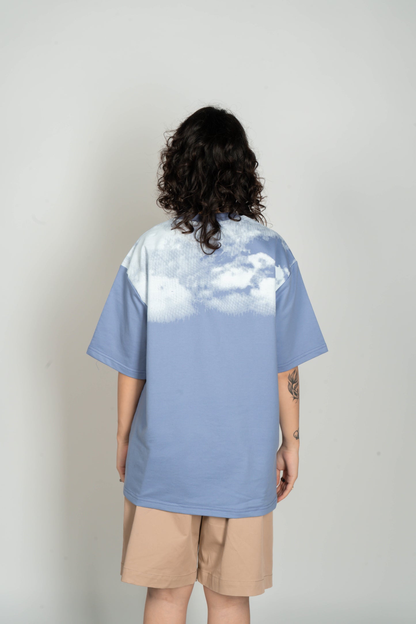 Cloudy Psychedelic Concert T-shirt