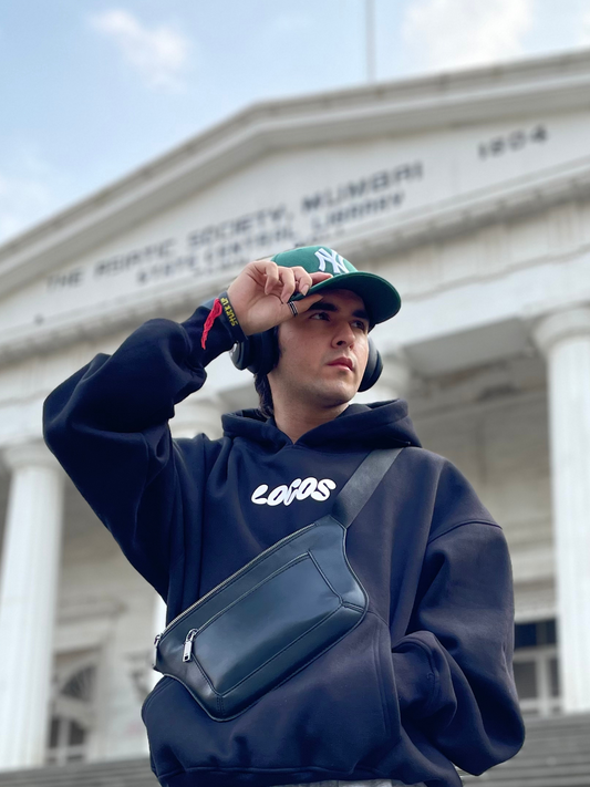 Gradient Flower print Hoodie